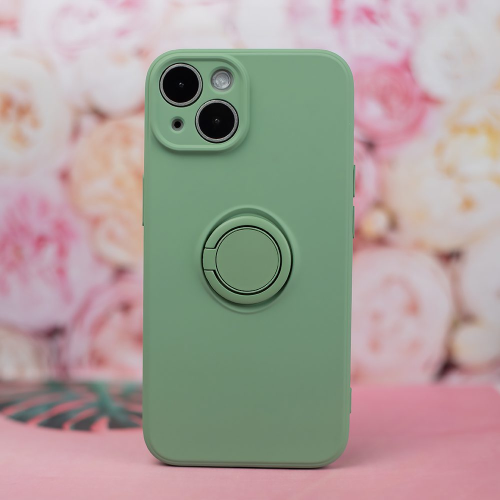 385605_oryg Finger Grip case for iPhone 13 6,1" mint