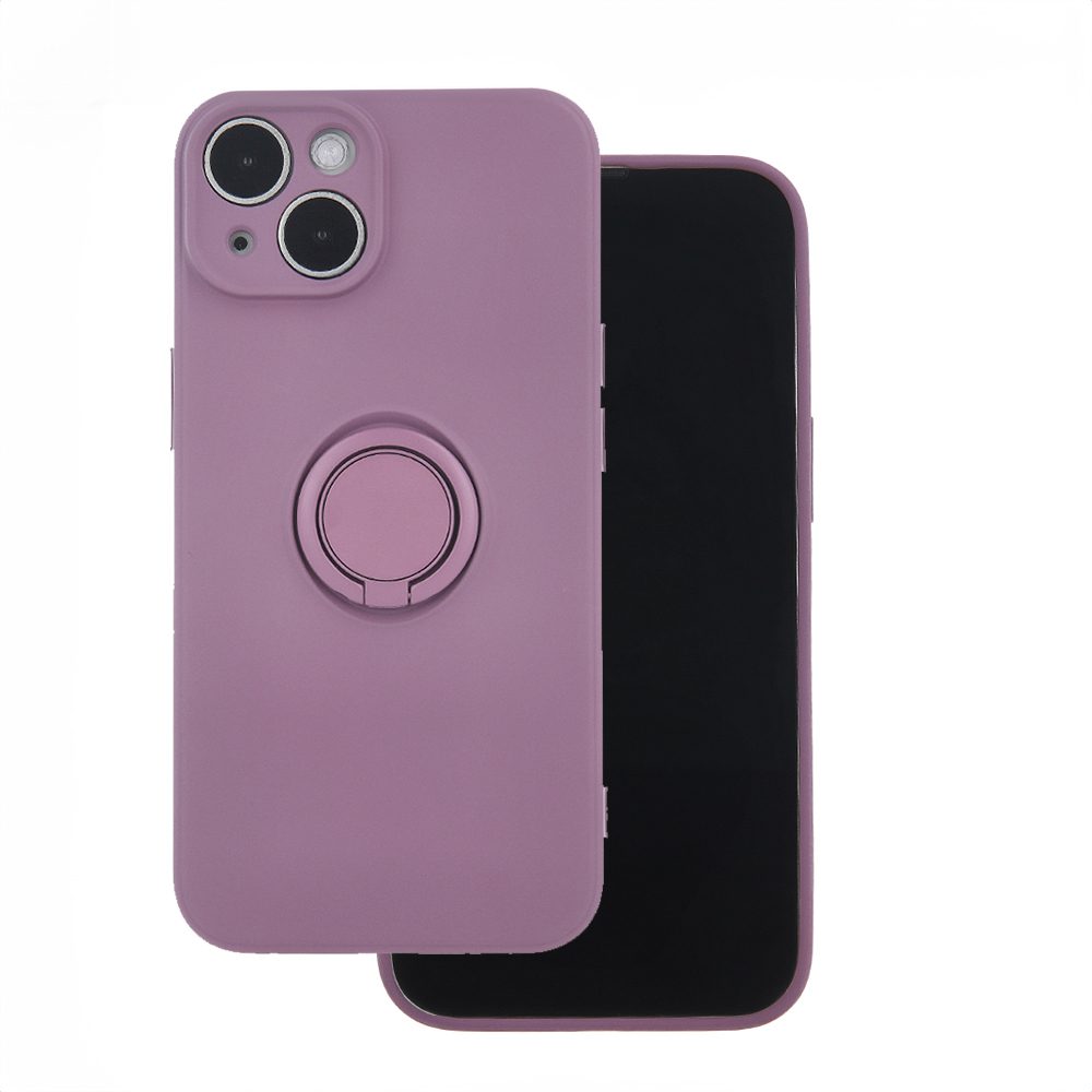 385614_oryg Finger Grip case for iPhone 14 6,1" light purple