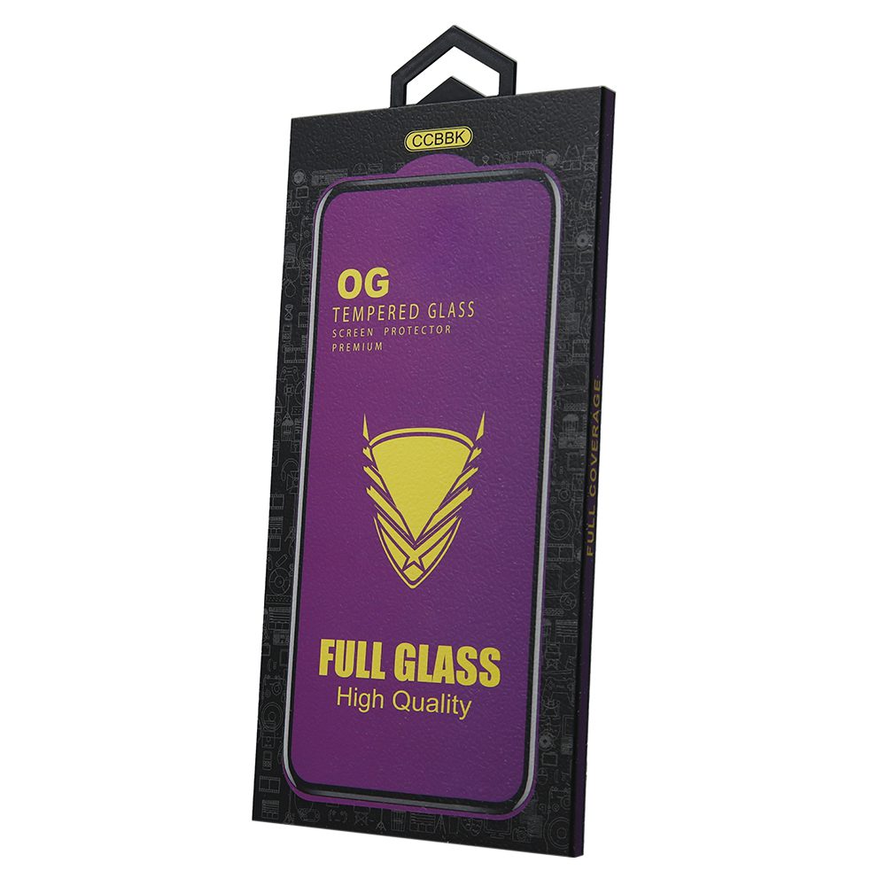385728_oryg Tempered Glass OG Premium for iPhone 13 Pro Max / 14 Plus 6,7" black frame