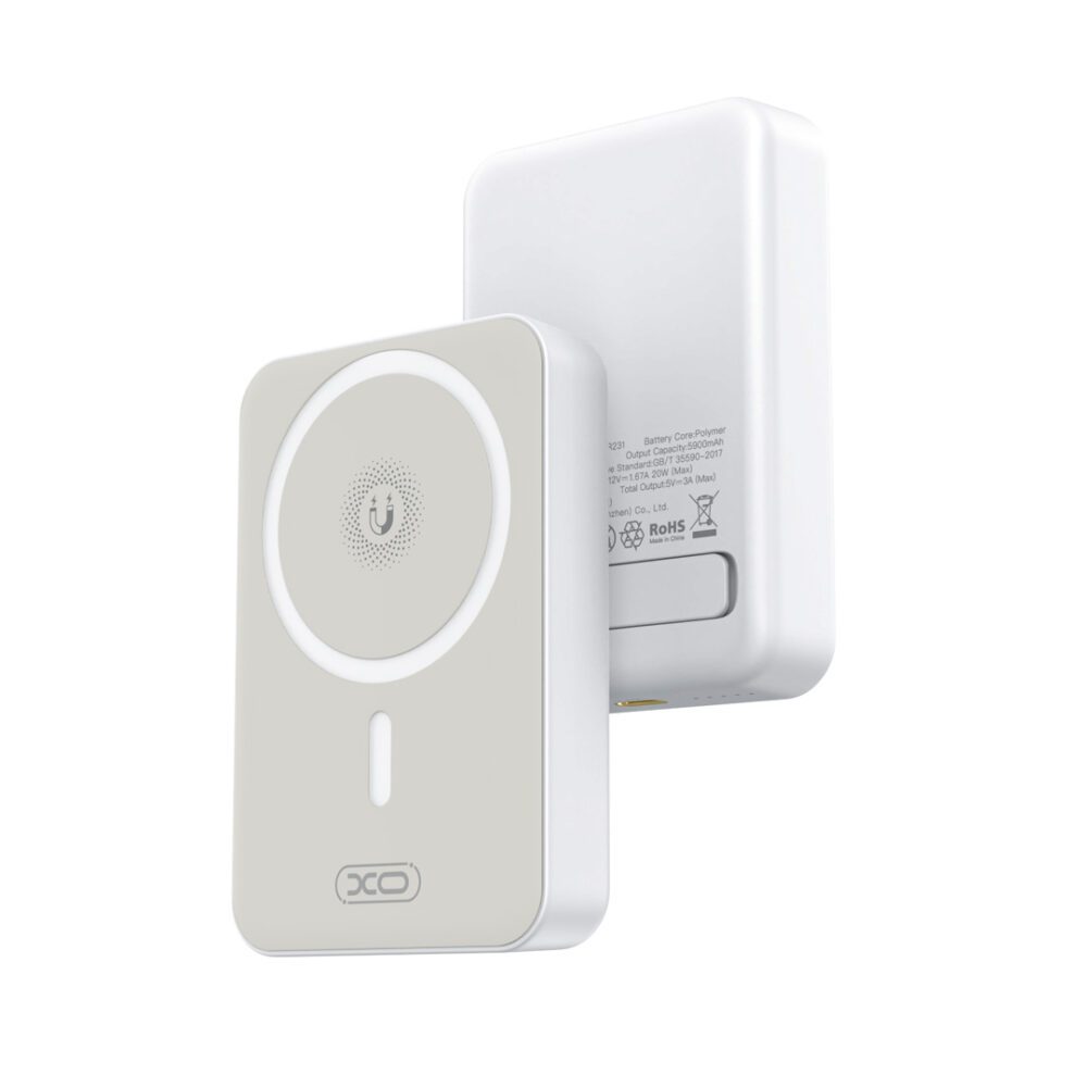 386831_oryg XO power bank magnetic PR231 20W 10000mAh white