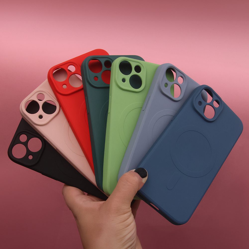 387117_oryg Simple Color Mag case for iPhone 15 Pro 6,1" red