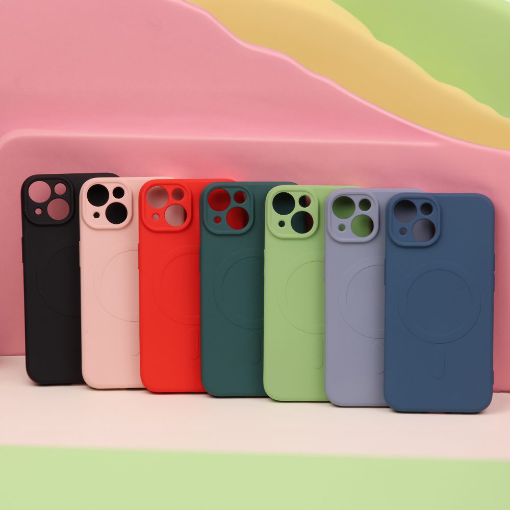 387119_oryg Simple Color Mag case for iPhone 15 Pro 6,1" red