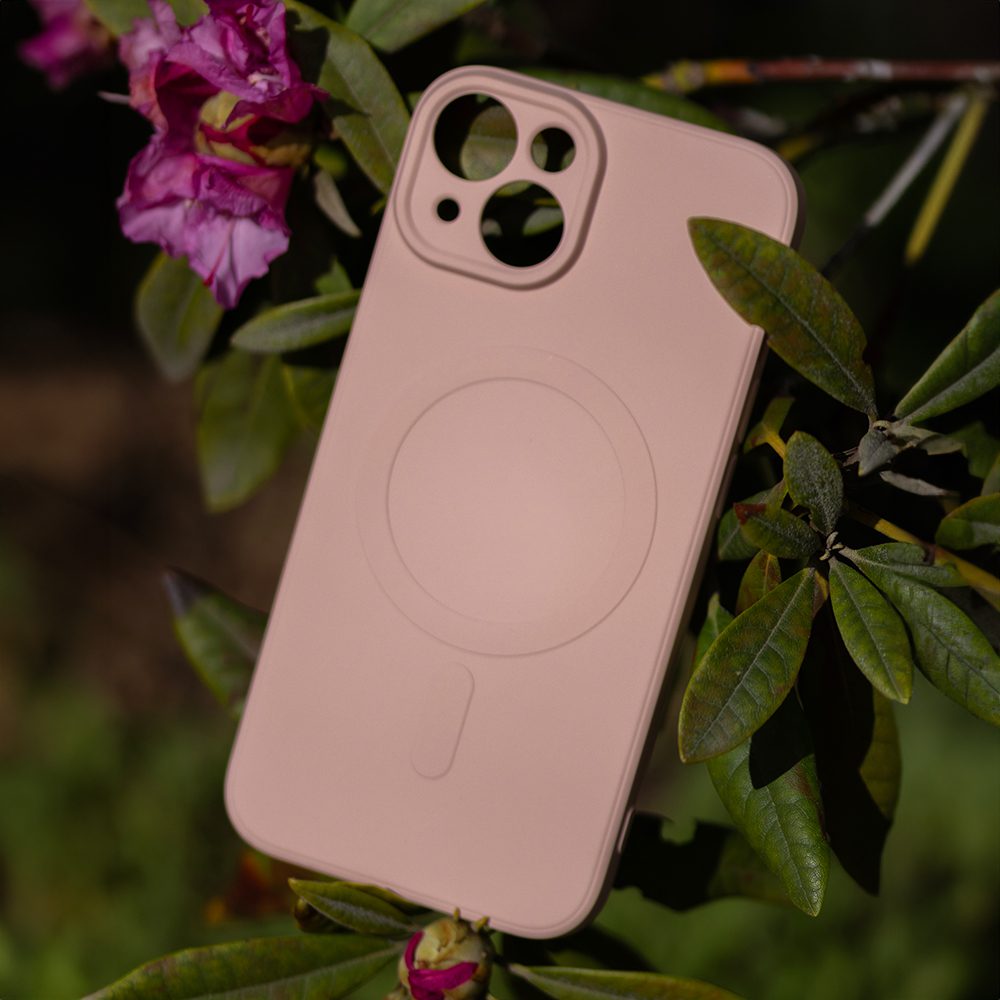 387126_oryg Simple Color Mag case for iPhone 14 Pro 6,1" pink