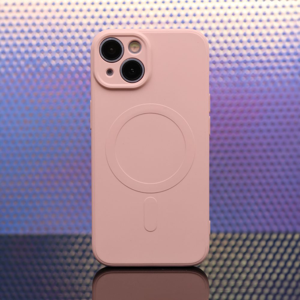 387128_oryg Simple Color Mag case for iPhone 14 Pro 6,1" pink