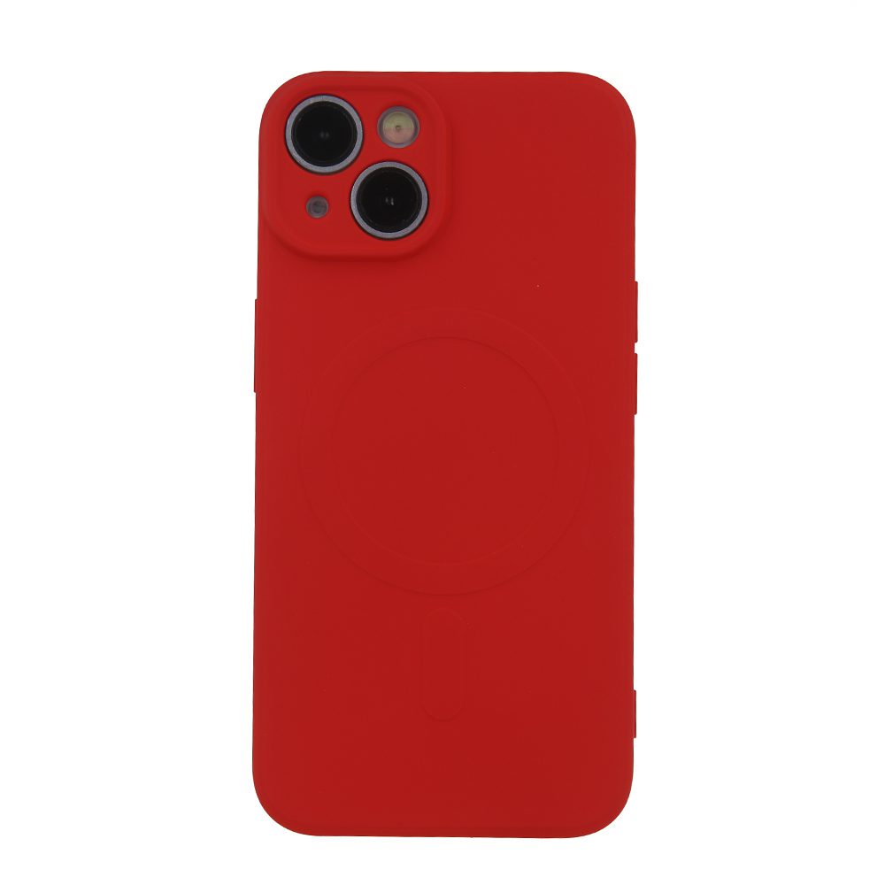 387133_oryg Simple Color Mag case for iPhone 15 Pro 6,1" red