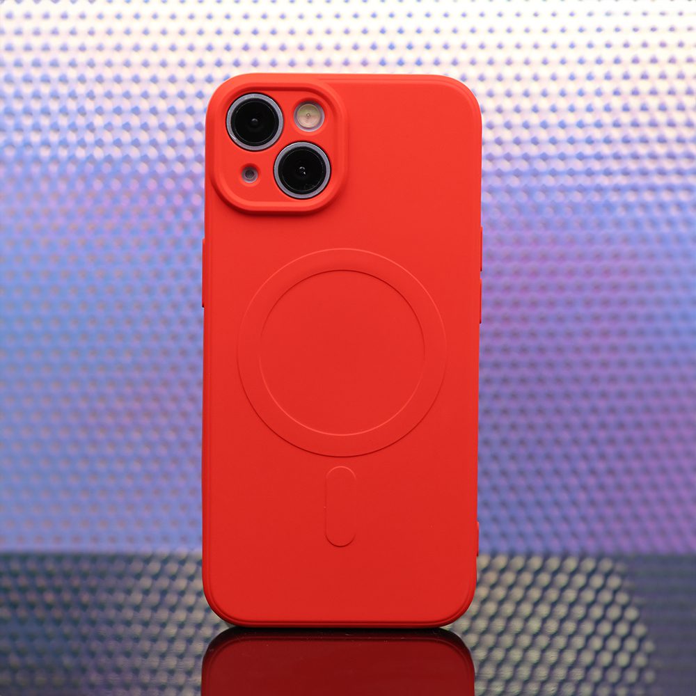 387137_oryg Simple Color Mag case for iPhone 15 Pro 6,1" red