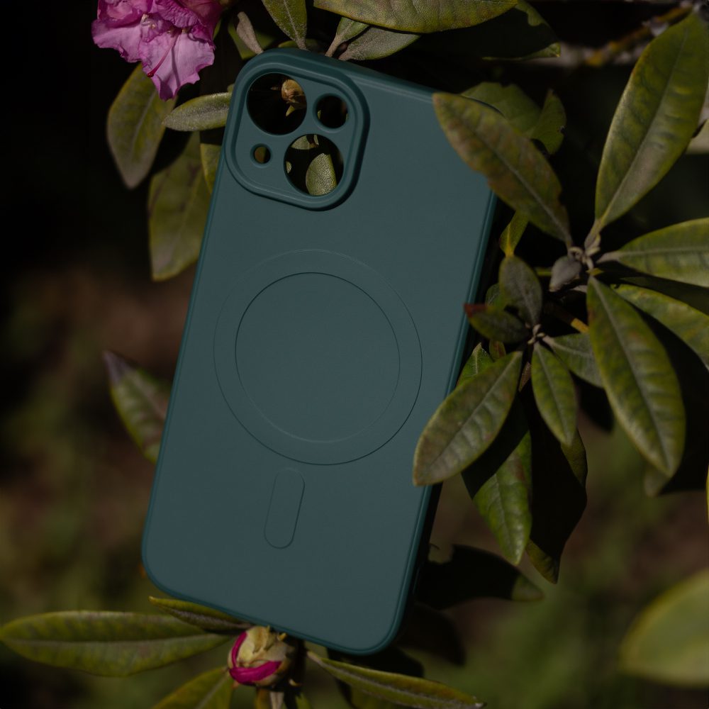 387157_oryg Simple Color Mag case for iPhone 12 Pro 6,1" dark green