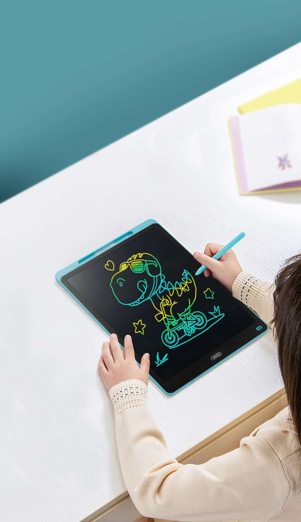 XO writing tablet LCD V02 16'' blue