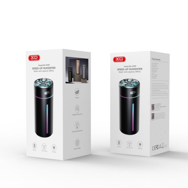 387763_oryg XO humidifier HF09 RGB light wireless 300 ml pink