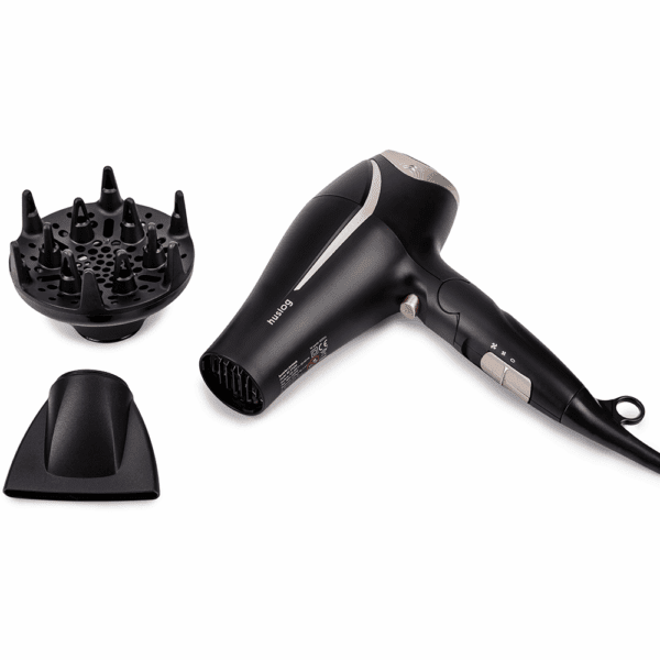 Huslog Hair dryer with ionization and foldable handle BE-570234