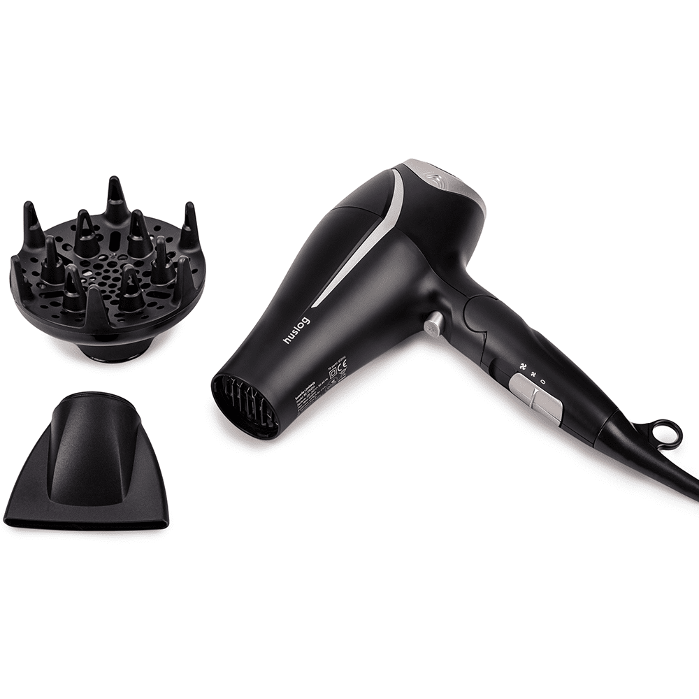 Huslog Hair dryer with ionization and foldable handle BE-570234