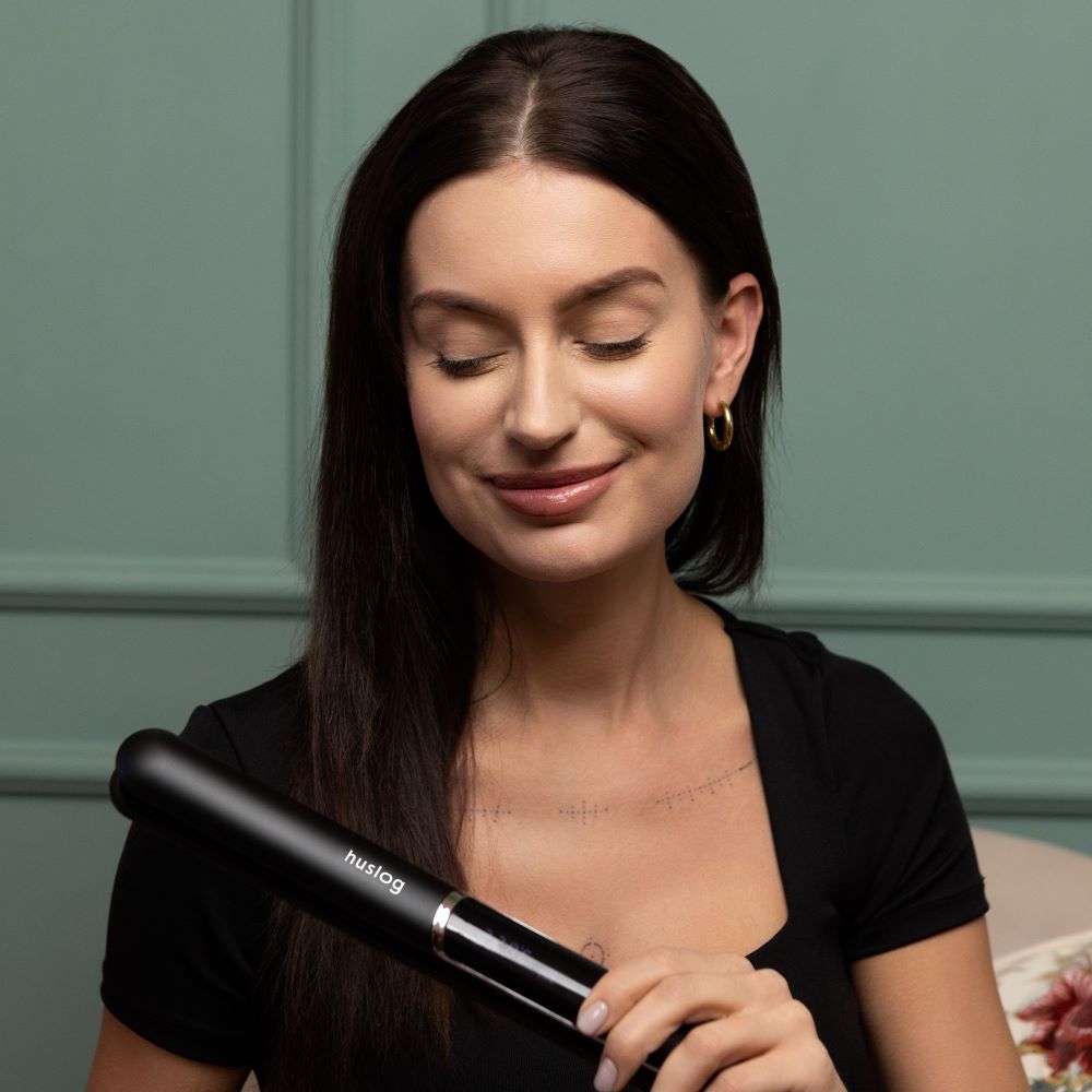 388823_oryg Huslog Hair straightener with display BE-500334