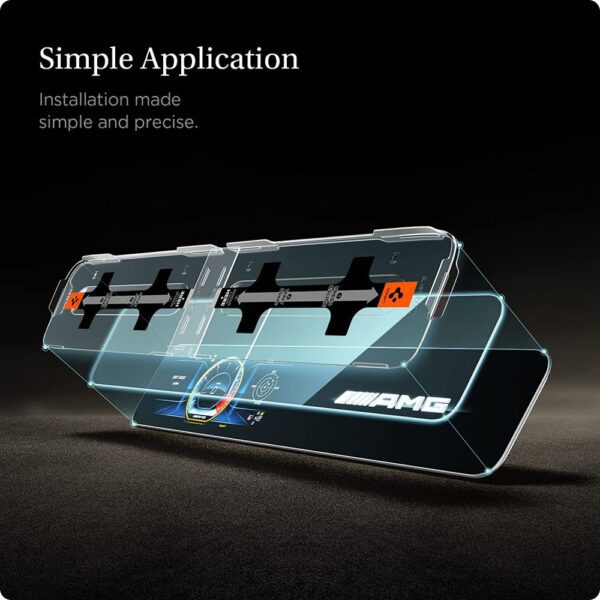 388879_oryg Spigen tempered glass "EZ FIT" SET MERCEDES E-CLASS 2020 / 2021