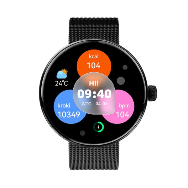 Forever smartwatch Forevive 5 SB-365 black