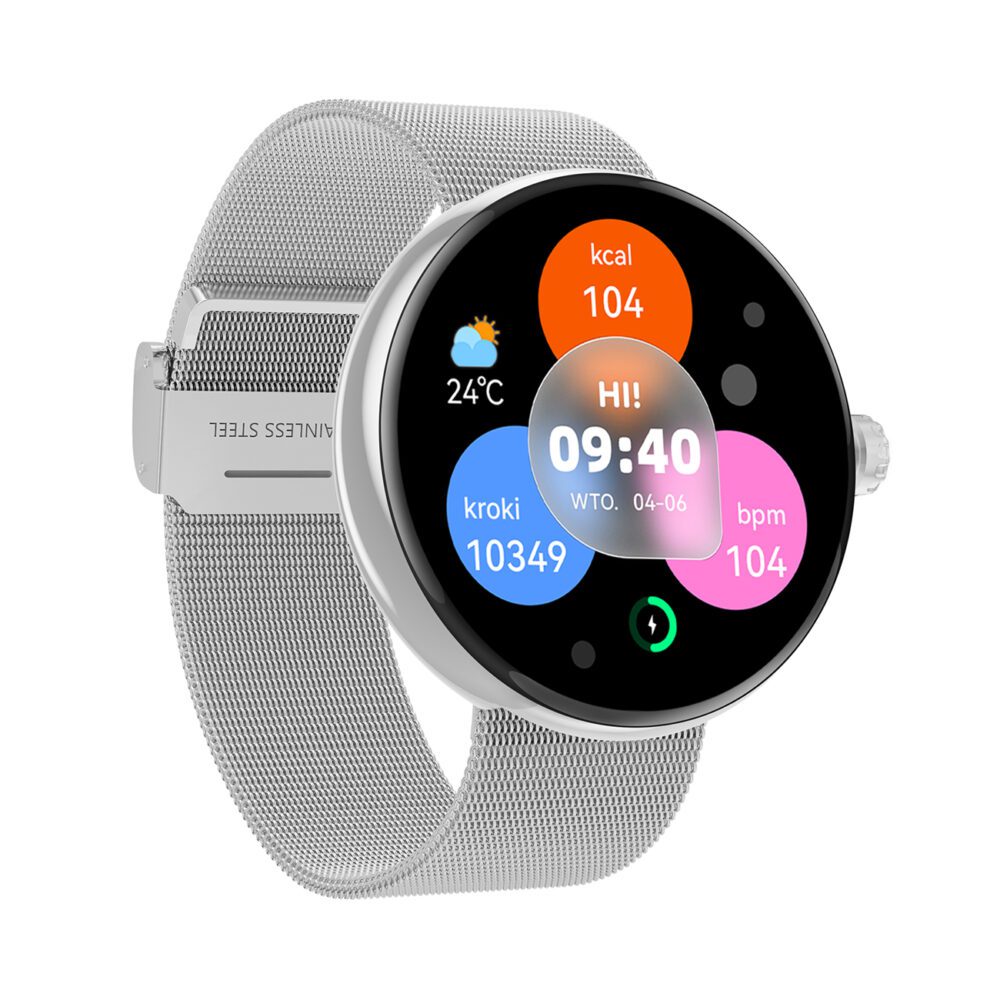 390711_oryg Forever smartwatch Forevive 5 SB-365 silver