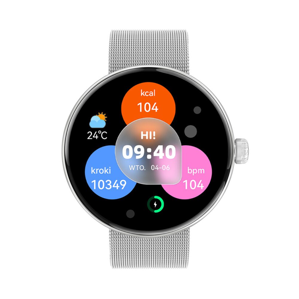390712_oryg Forever smartwatch Forevive 5 SB-365 silver