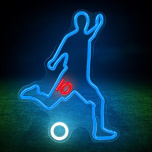 Neon PLEXI LED FOOTBALLER multicolor FPNE31 Forever Light