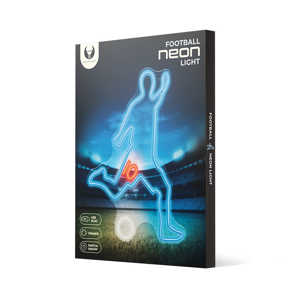Neon PLEXI LED FOOTBALLER multicolor FPNE31 Forever Light