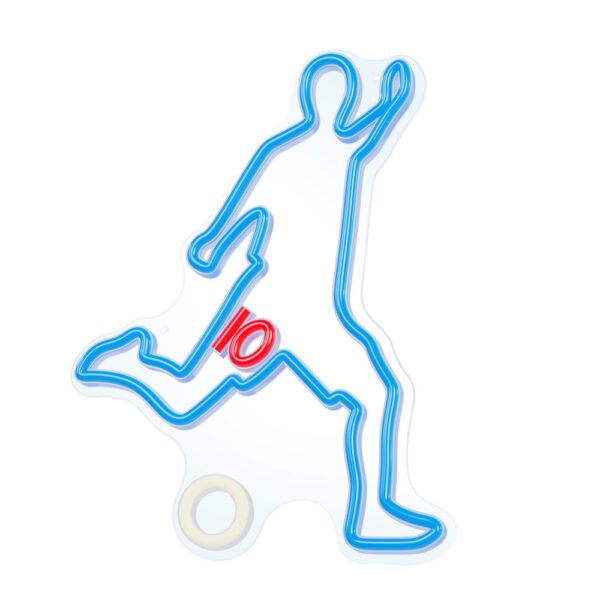 Neon PLEXI LED FOOTBALLER multicolor FPNE31 Forever Light