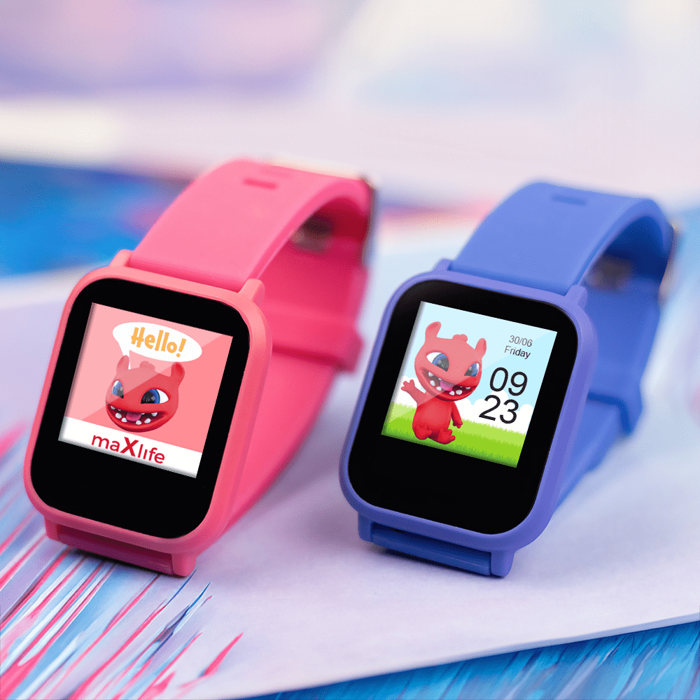 391081_oryg Maxlife smartwatch Kids MXSW-200 pink