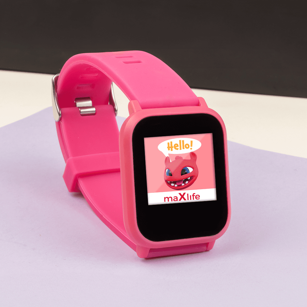 391086_oryg Maxlife smartwatch Kids MXSW-200 pink