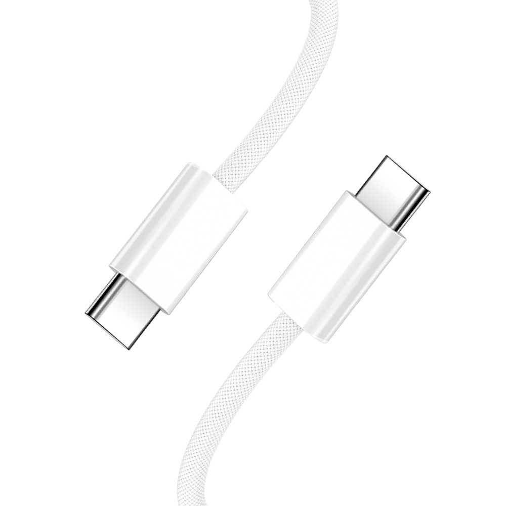 BWOO Cable USB-C - USB-C 1m 60W for iPhone 15 BO-X284 white