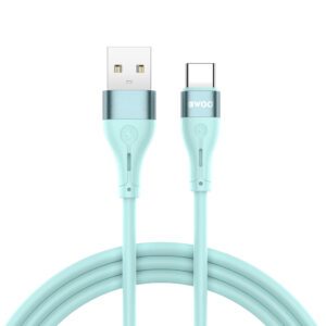 BWOO Cable USB - USB-C 1m 3A Minimalist Silicone White X280C