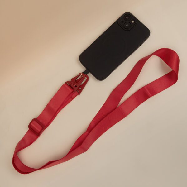 391243_oryg Phone strap red