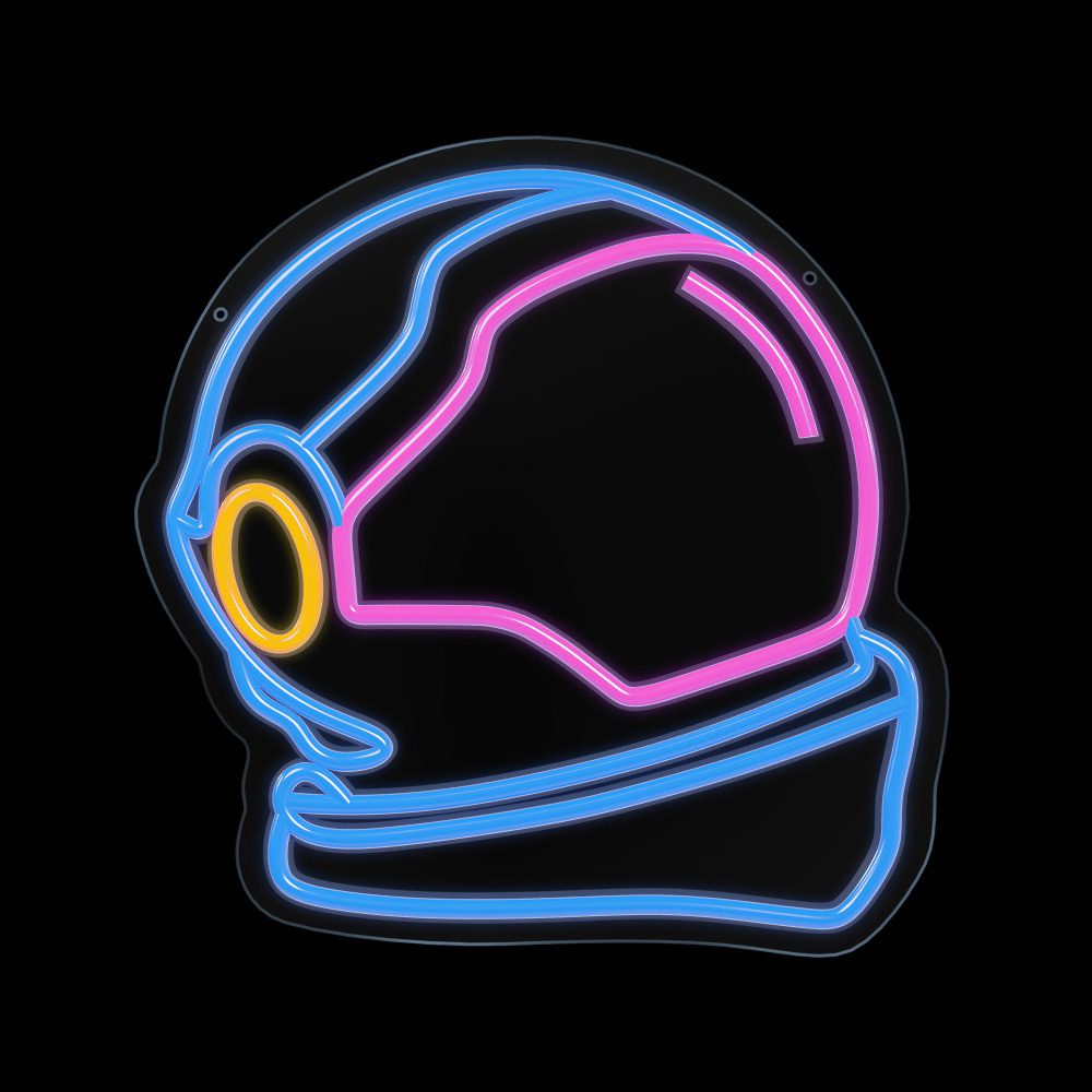 391752_oryg Neon PLEXI LED ASTRONAUT multicolor FPNE22 Forever Light
