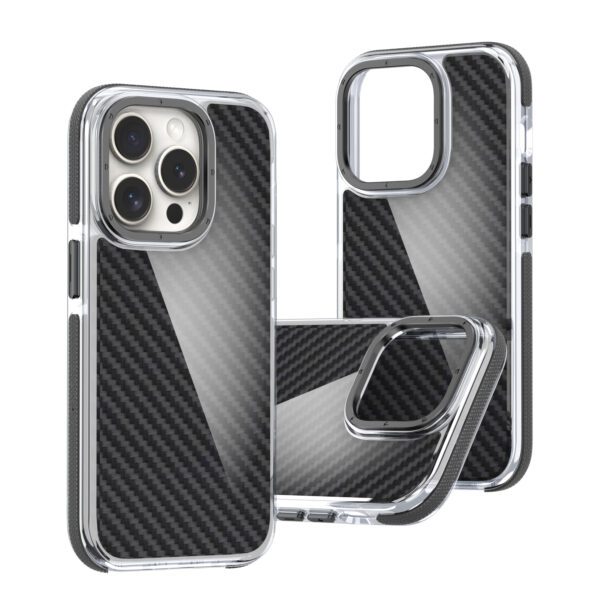 391761_oryg Acrylic Carbon case for iPhone 16e black