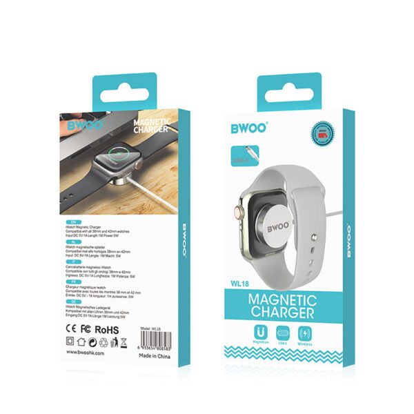 BWOO WL-18 PD wireless charger magnetic 5W white