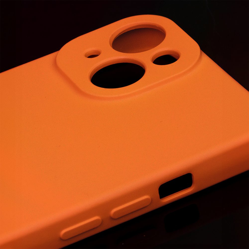 392657_oryg Silicon case for Xiaomi Redmi 13c 5G orange