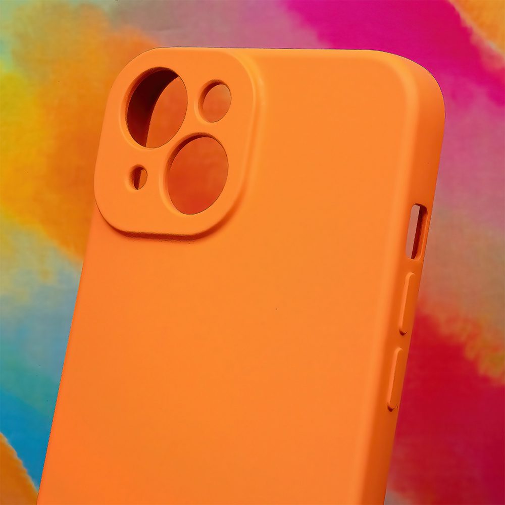 392658_oryg Silicon case for Xiaomi Redmi 13c 5G orange