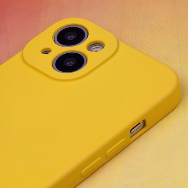 Silicon case for Xiaomi Redmi 13c 5G yellow