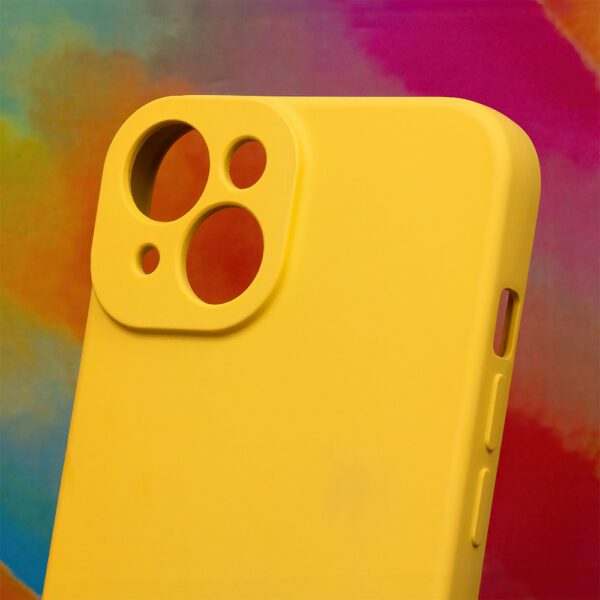 Silicon case for Xiaomi Redmi 13c 5G yellow