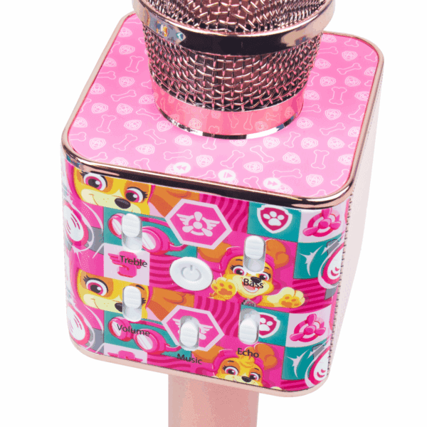 Paw Patrol karaoke microphone blue