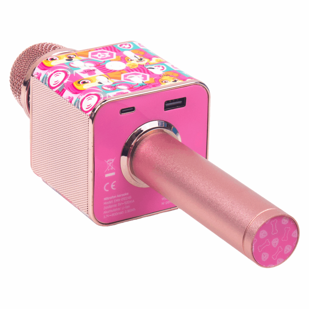 Paw Patrol karaoke microphone blue