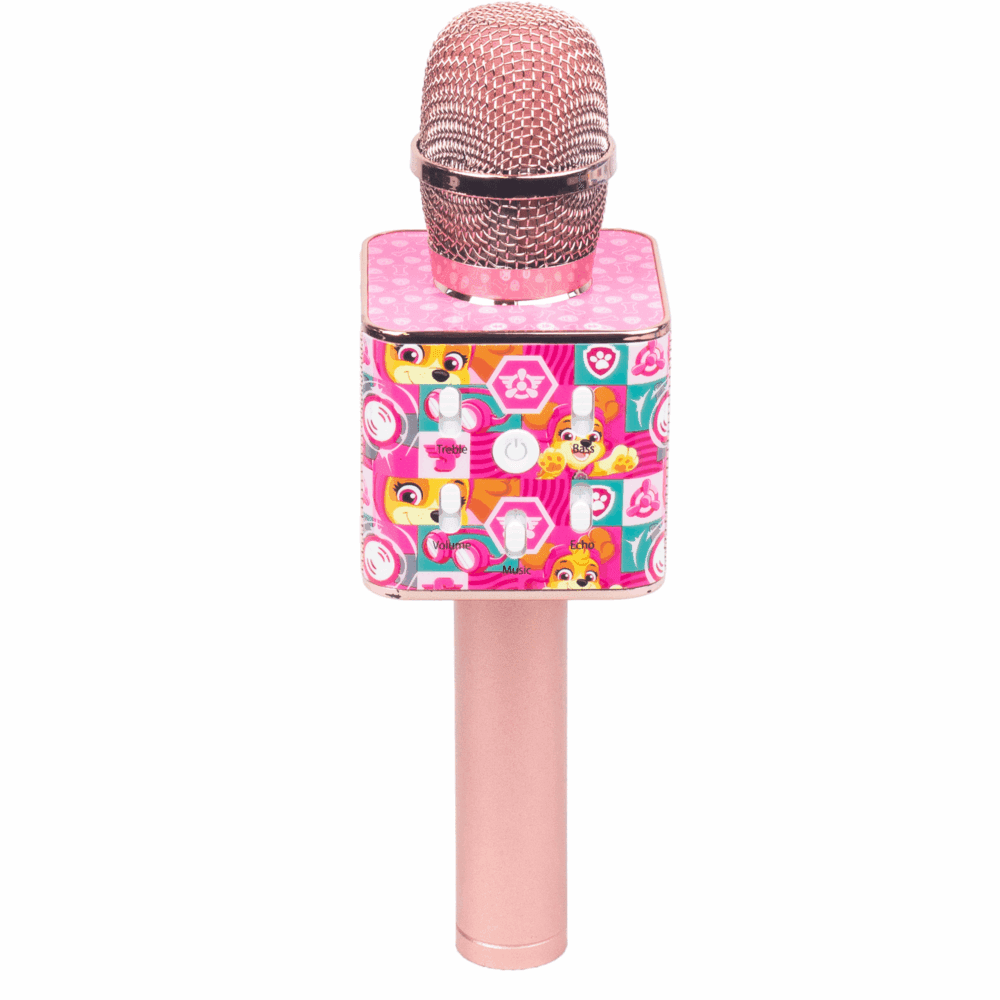 Paw Patrol karaoke microphone blue