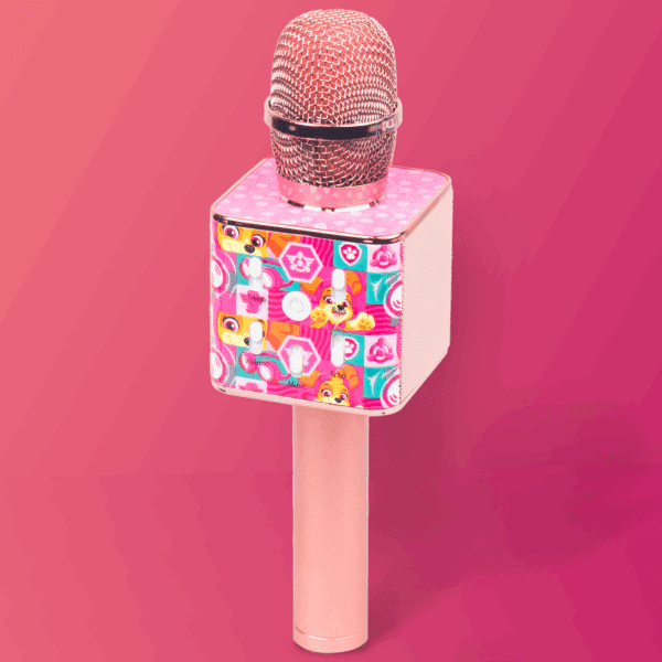 Paw Patrol karaoke microphone blue