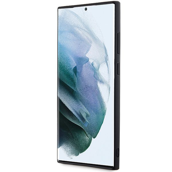 Karl Lagerfeld case for Samsung Galaxy S24 Ultra KLHCS24L3DMBKCK black HC 3D logo glitter