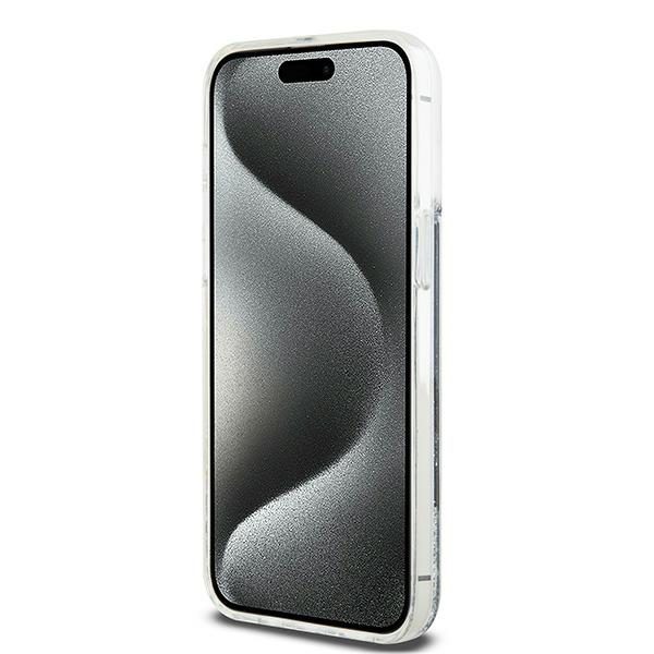 393261_oryg DKNY case for iPhone 15 Pro Max 6,7" DKHCP15XLBNAEK black HC liquid glitters w arch logo