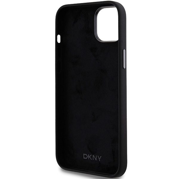 393327_oryg DKNY case for iPhone 15 Plus 6,7" DKHCP15MSMCBSK black HC silicone w stack metal logo