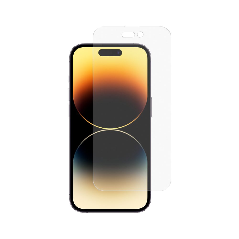 393712_oryg Vmax tempered glass 0.33mm clear glass for iPhone 14 Pro 6,1" matte