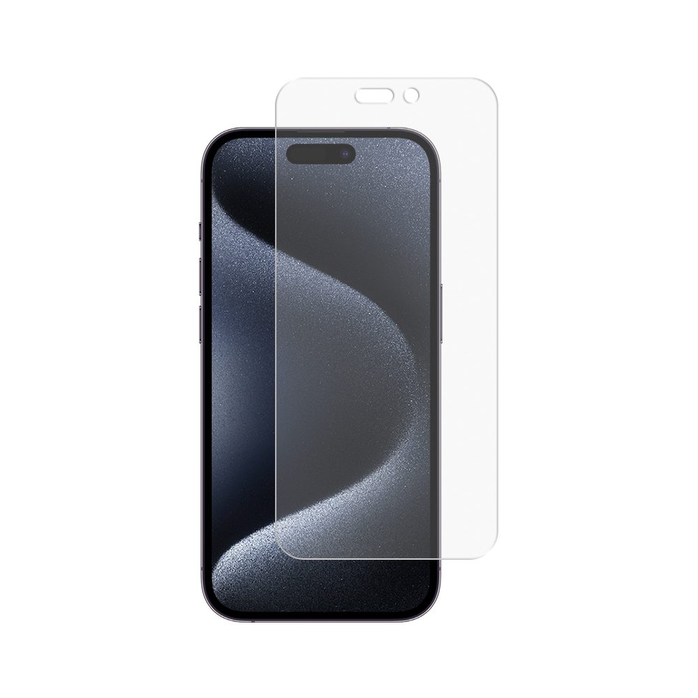393724_oryg Vmax tempered glass 0.33mm clear glass for iPhone 15 Pro 6,1" matte