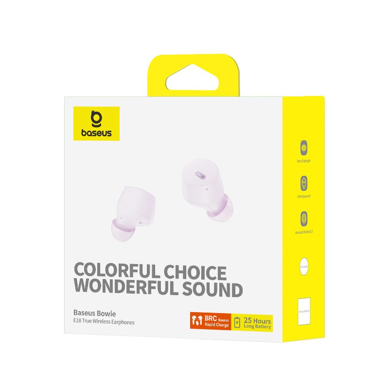 393954_oryg Baseus Bowie E18 True Wireless Earphones Star Purple