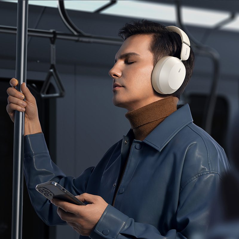 393973_oryg Baseus Bass 35 Max Wireless Headphones Stellar White