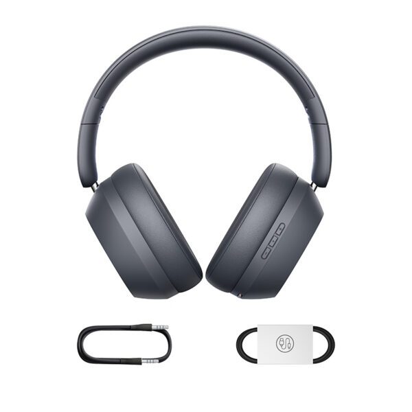 394000_oryg Baseus Bass 35 Max Wireless Headphones Twilight Grey