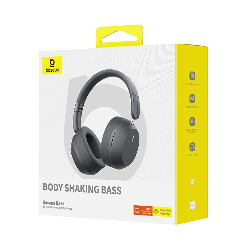 394001_oryg Baseus Bass 35 Max Wireless Headphones Twilight Grey
