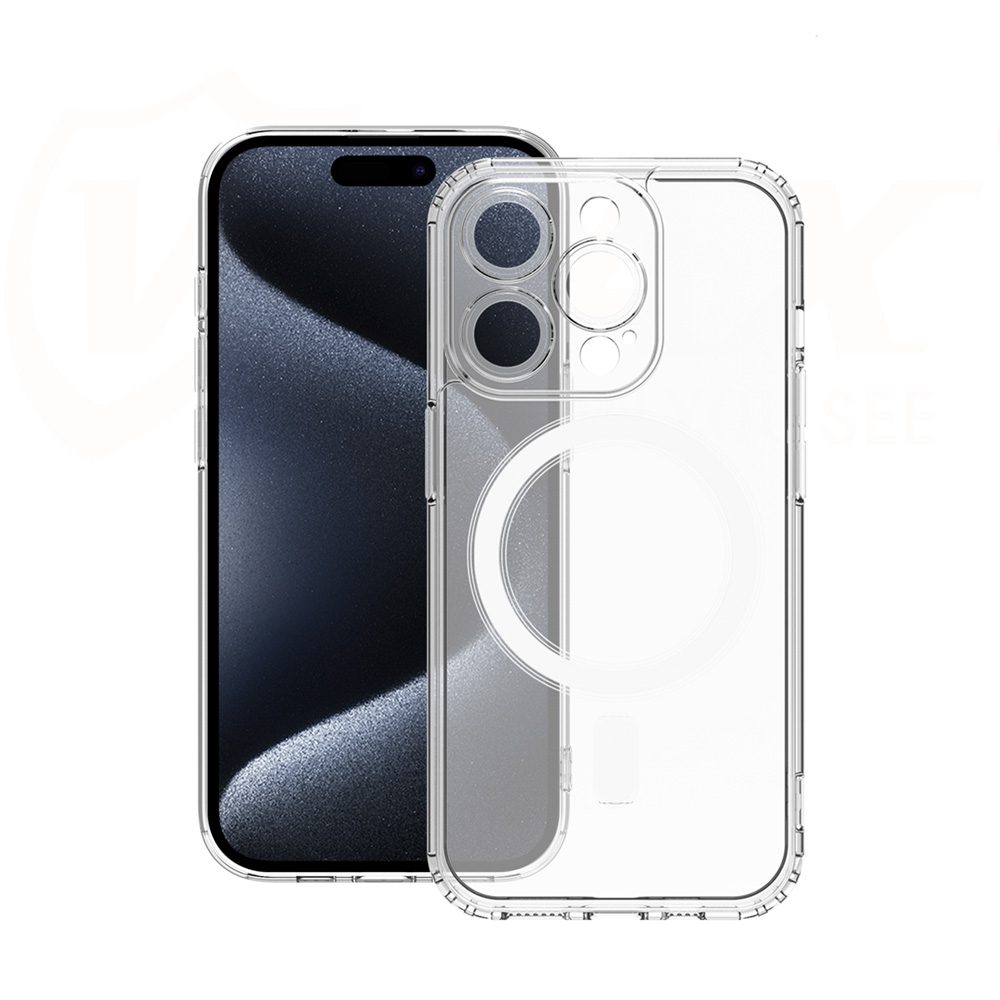 394102_oryg Vmax Acrylic Anti-drop Mag case for iPhone 16 Plus 6,7" transparent