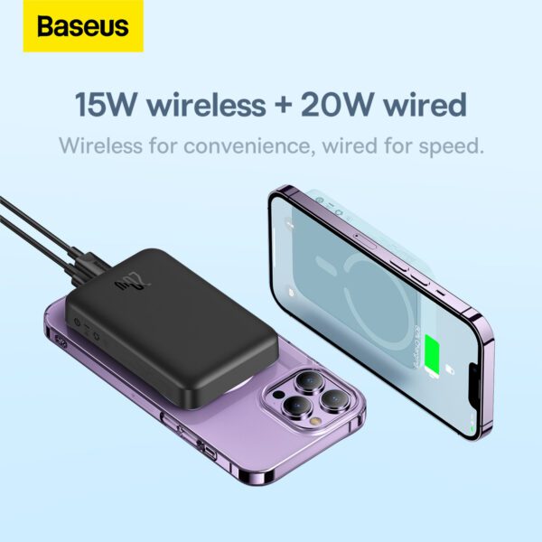 Baseus power bank magnetic Mini 20W 10000mAh black